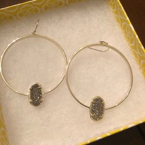 Kendra Scott Elora Gold Hoop Earrings